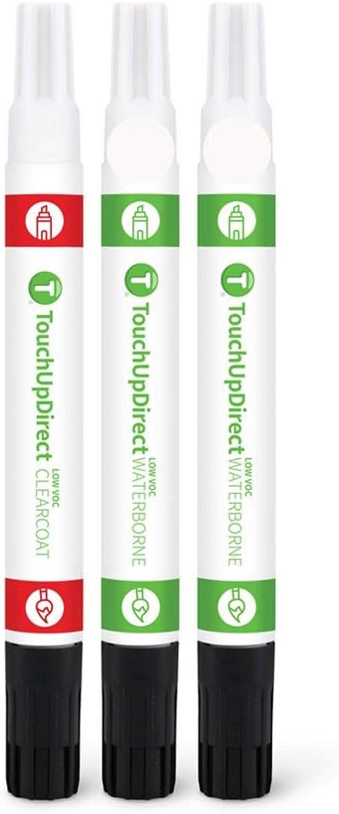 TouchUpDirect G1W/WA140X Iridescent Pearl Tricoat Compatible with Chevrolet Exact Match Touch Up Paint Combo - Essential Kit