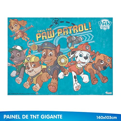 Festa Patrulha Canina Kit Aniversário Fácil em EVA com 39 Peças