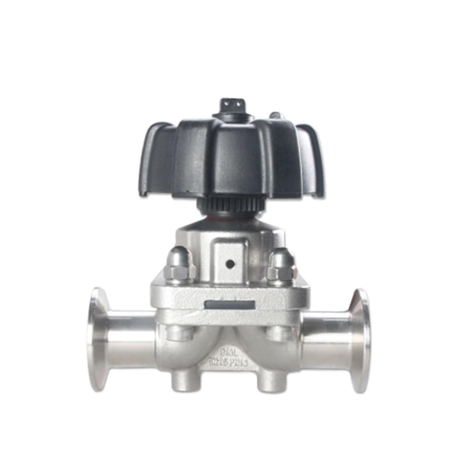 Vanne à membrane contre la corrosion en acier inoxydable 316L Tri-Clamp