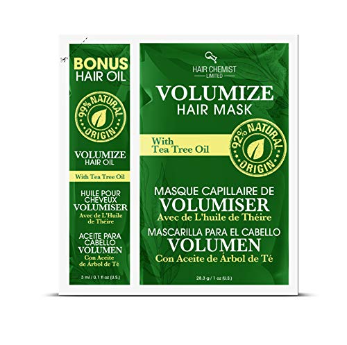 Hair CHEMIST Máscara volumize pelo con teebaumöl packette 30 ml