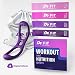 DeFiT Booty Band & Resistance Bands - Perfect Brazilian Butt Lift - Set of 12 inch Exercise Bands with Booty Bands for Women + Carry Bag & Two Exercise eBooks + Nutrition Guide as Bonuses