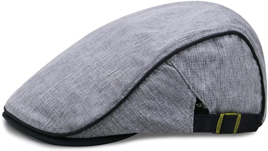 Newsboy Caps Men Casual Cotton Berets Hats Bone Masculino Flat Cap Autumn Adjustable Cabbie Hat for Women