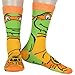 Hyp TMNT Socks Teenage Mutant Ninja Turtle 4Pk Michelangelo Donatello Raphael Leonardo Crew Mens Socks Shoe Size 6-12
