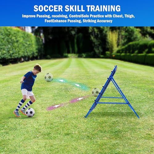 image for Winthai 4x4FT Volleyball Rebounder Net, Soccer Rebounder Pitchback Net