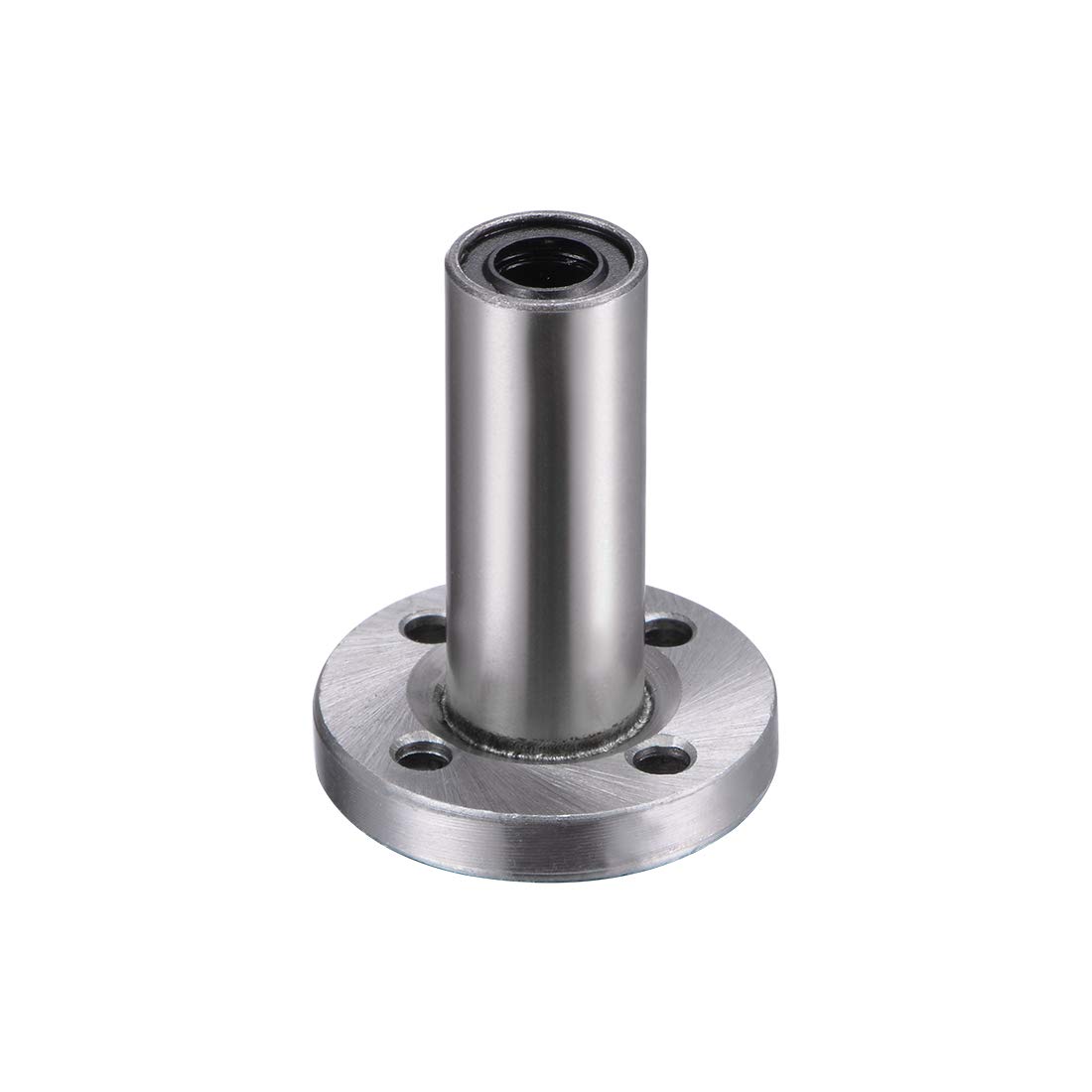 uxcell LM25UU Extra Long Round Flange Linear Ball Bearings, 25mm Bore Dia, 40mm OD, 112mm Length