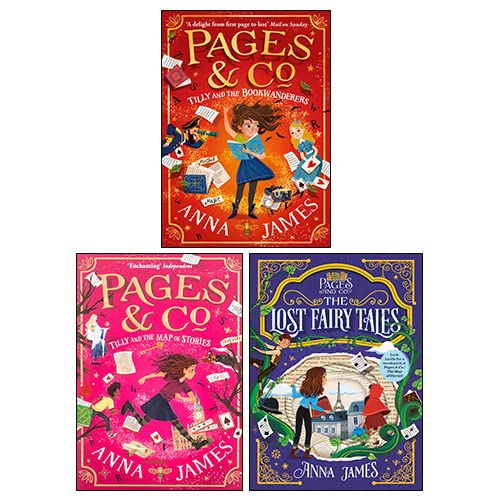 Buy Pages & Co Series 3 Books Collection Set By Anna James (The Lost