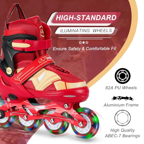 Adjustable-Inline-Skates-for-Boys-and-Girls-with-Full-Light-Up-Wheels-Roller-Skates-for-Kids-Ages-4-12-and-Youth-Women-Beginners-Outdoor-and-Indoor