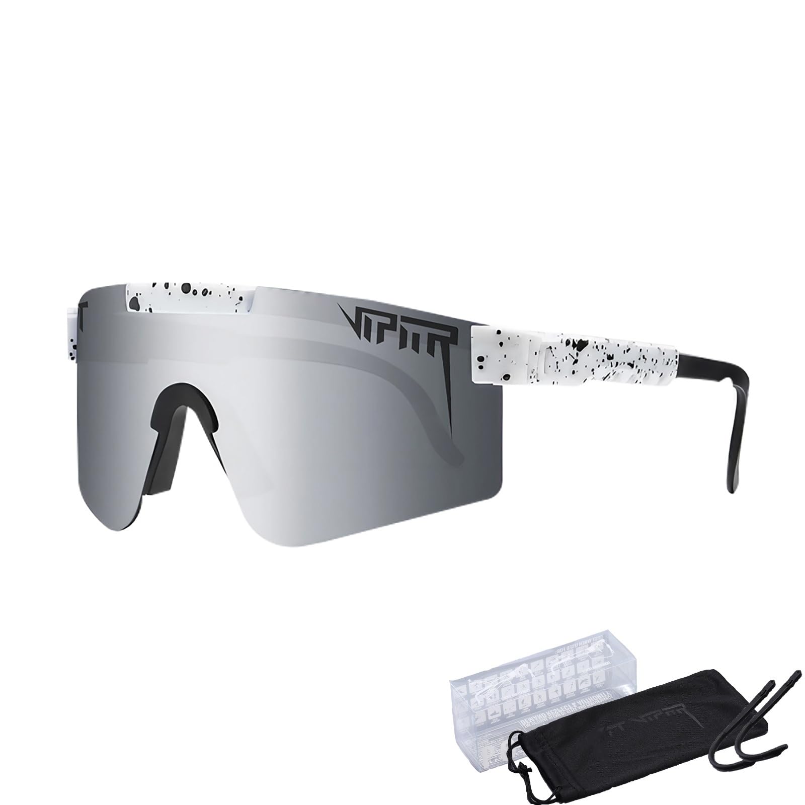 P-V Polarized Sports Sunglasses For Men Women Cycling Glasses Sports Sunglasses UV400 Protection Bike Sun Glasses