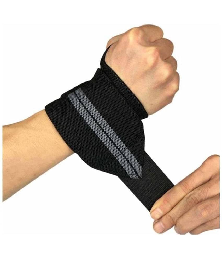 Workout Wrist Support for Gym Straps for Men Hand Band Strap for Man Accessories for Men Workout Wrists Supporter wrap(Pack of 1)-image-48