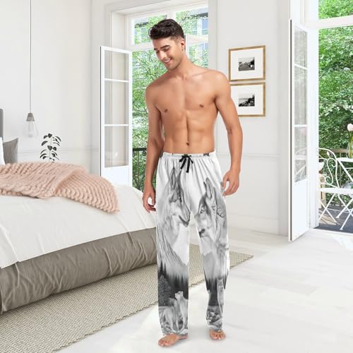 Christmas Pajama Pants for Men Christmas Gnomes Seamless Pajama Bottoms Lounge Pants2