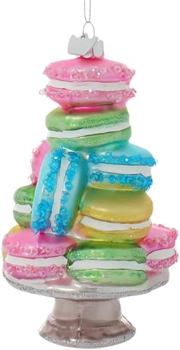 Adorno de macarrón apilado de gemas nobles NB1472 Nuevo