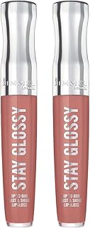 Rimmel Stay Glossy - Brillo de labios, 6 hora...