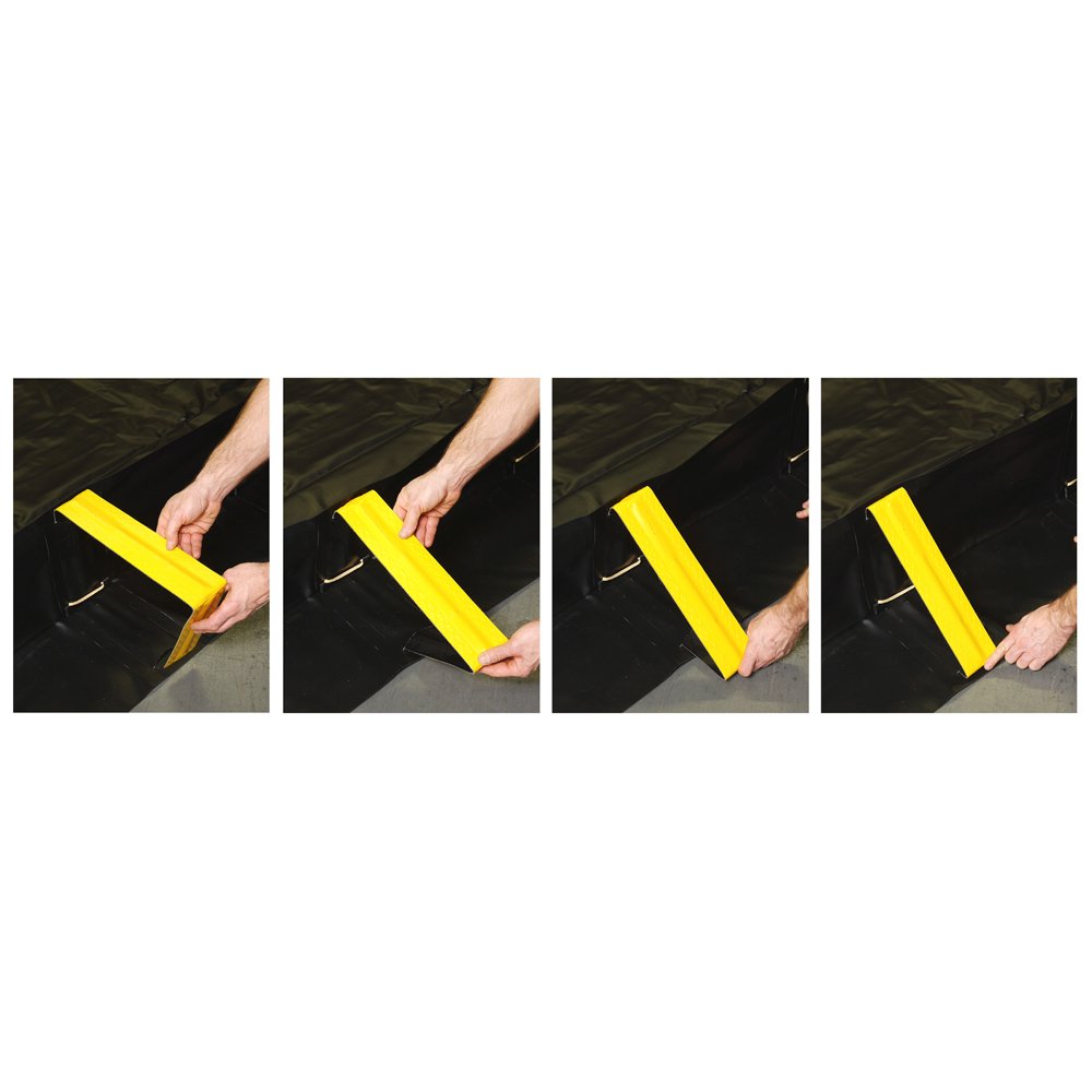 ENPAC 65-Gallon Salvage Drum Spill Kit, Universal, Yellow, 41-Gallon Spill Capacity, DOT Rated