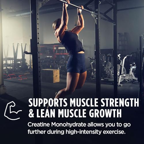 Image of Vega Creatine Monohydrate Capsules, 5g Micronized Creatine Powder per Serving, for Lean Muscle, Support Cognitive Function, Pure, Unflavored, Sugar Free, 180 Pills (30 Servings)