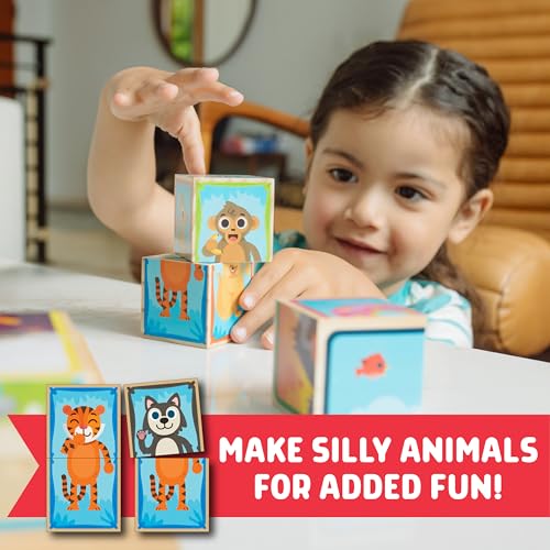 Image of Chuckle & Roar Wooden Block Puzzles 3 Pack