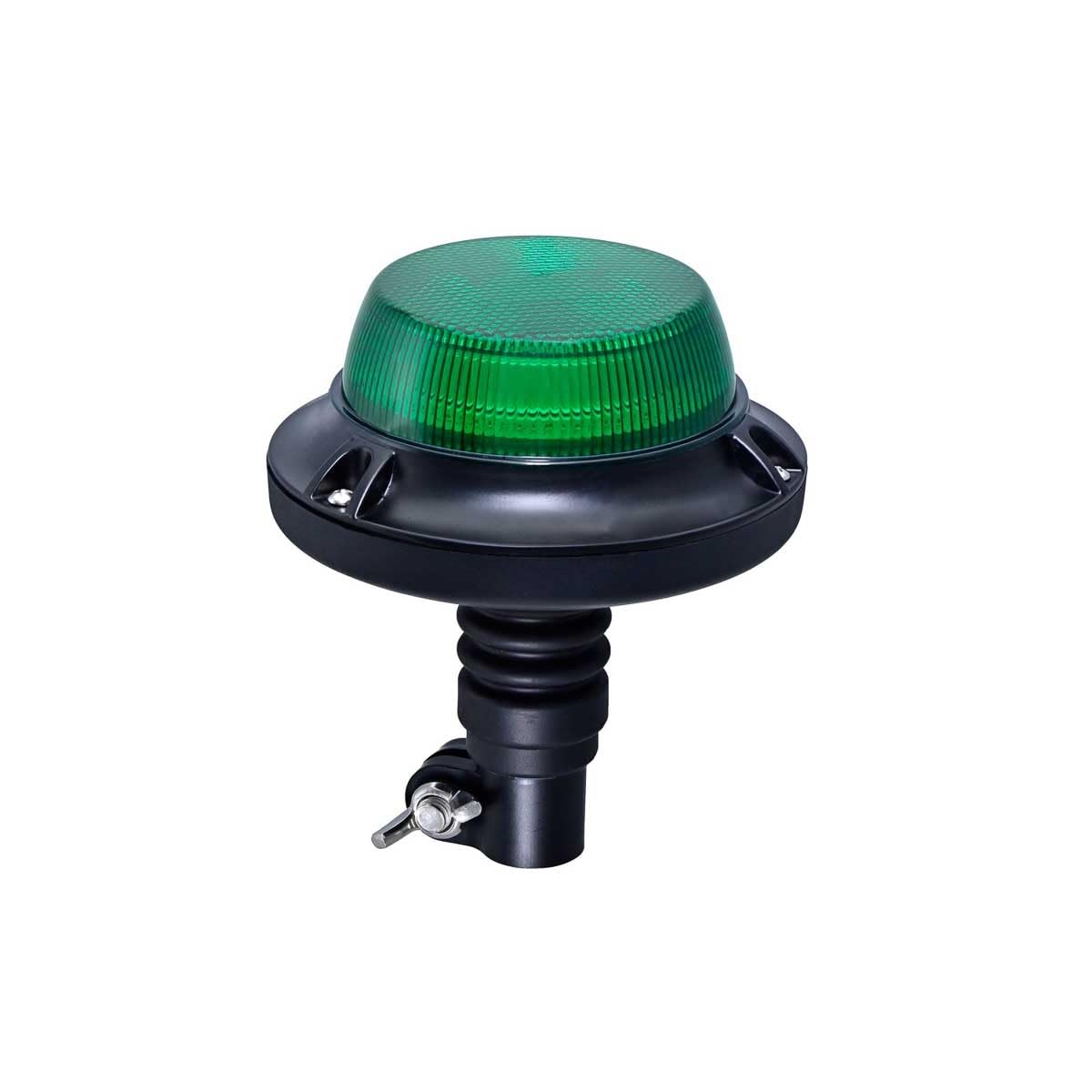 HELLA 2XD 357 980-111 LED-Strobe-type Beacon - Slim - 12/24V - Green - Flexible pipe sockets - Quantity: 1