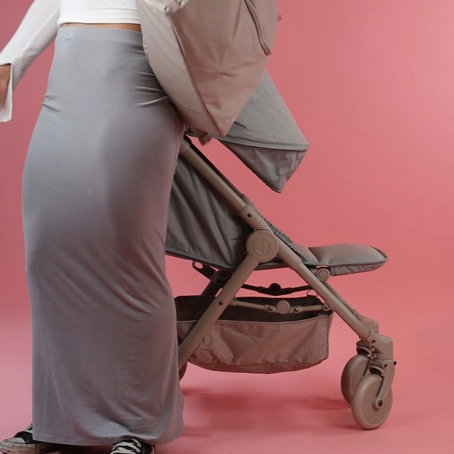 Materassino Fasciatoio Da Viaggio Impermeabile - Con 2 Spugne E Tasche, Design Blu Scandinavo - Foto 2