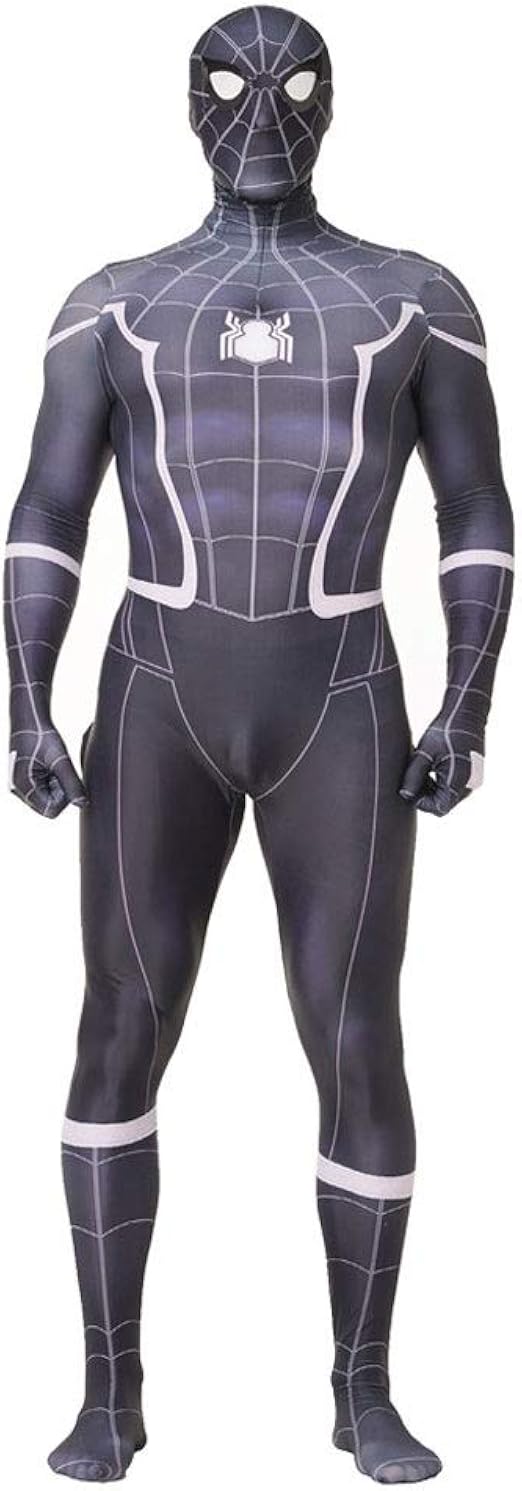 Black Spiderman Costume Adult Child Cosplay Superhero Costumes Evening