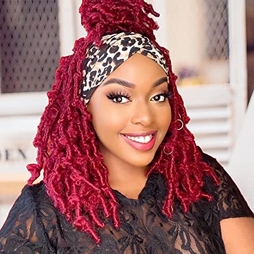 Buy 6 Packs Butterfly Locs Crochet Hair 12 inch Short Distressed Locs