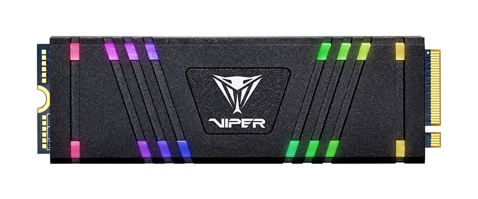Image of Patriot Memory Viper VPR400 1TB Internal RGB SSD W /HS NVMe PCIe Gen 4x4 M.2 2280 Solid State Drive VPR400-1TBM28H