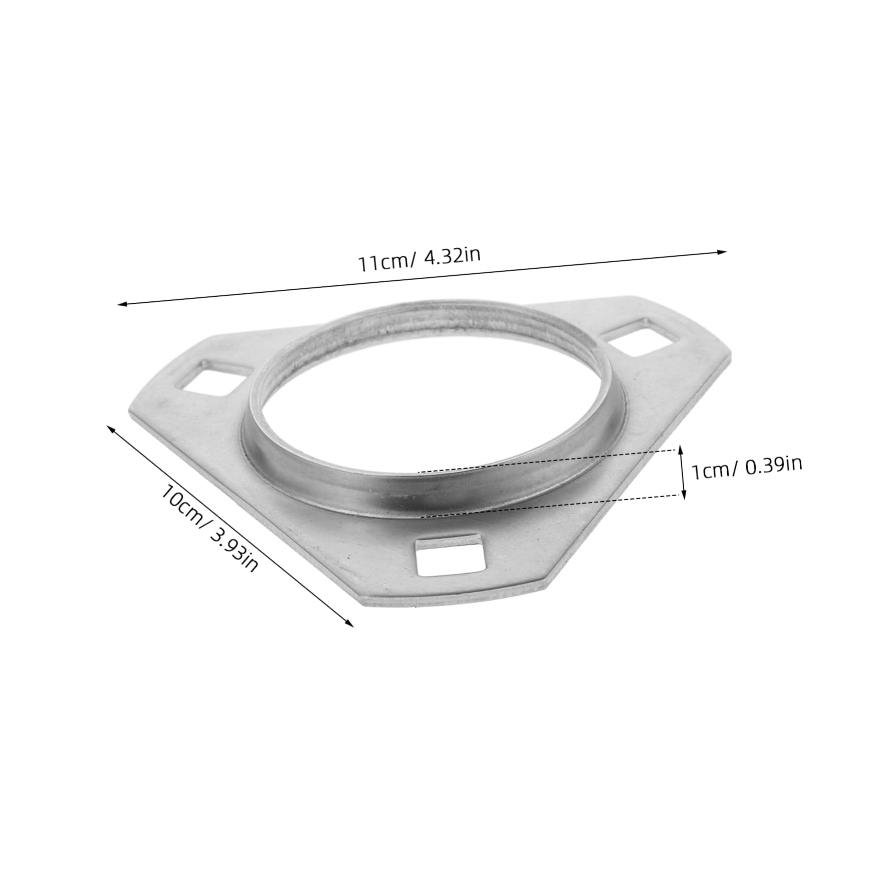 Ciieeo Accessory Replacement Bearing Flange Quick Install Stainless Steel Mount