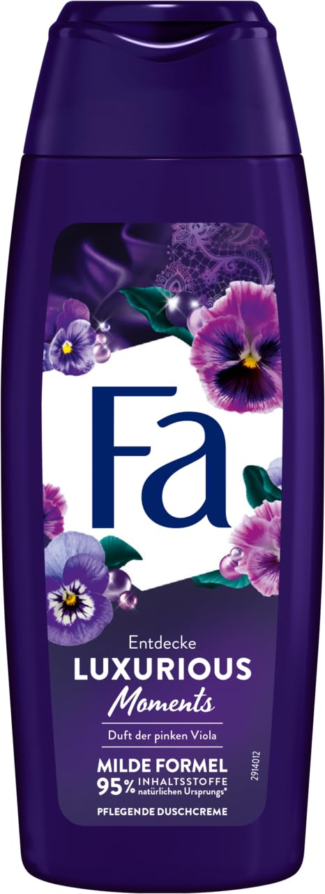 FA Luxurious Moments Shower Gel (3 x 250 ml) 95% Ingredients of Natural Origin - Image 2