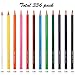 Madisi Colored Pencils Bulk - Pre-Sharpened - 12 Assorted Colors - 336 Bulk pack
