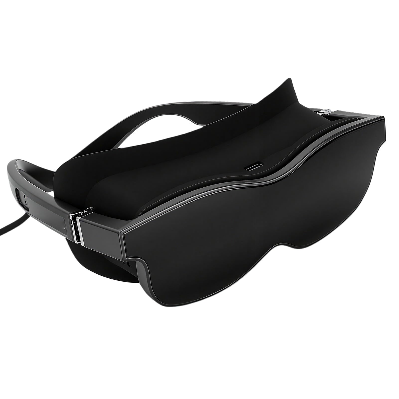 Luocute Occhiali VR, Visore per realtà Virtuale 3D FOV da 70 Gradi | Obiettivo grandangolare, protezione per gli occhi regolabile, auricolari magnetici, per film, giochi e