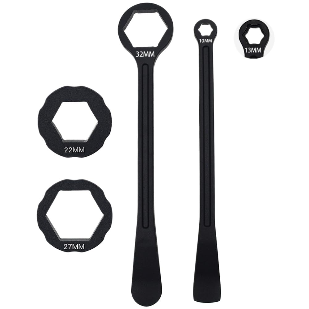 Herramienta de reparación de neumáticos de Motocicleta Llima de Palanca de neumáticos Compatible con EXC SXF XCF CRF CR KX KXF RMZ Modelos(Black Tire Lever)