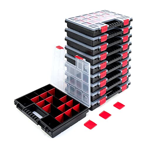 10er Set Sortierbox NORS16 Werkzeug-Organizer Sortimentskasten
