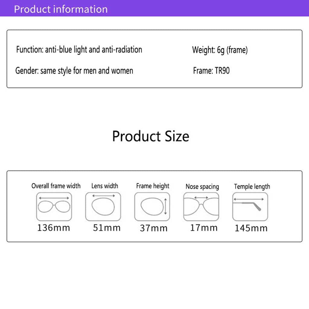 WZX Gafas de Lectura con Bloqueo de luz Azul para Mujer, Gafas de Lectura para Ordenador antirreflejo Ultravioleta con protección contra luz Azul, Gafas con Filtro de luz Azul