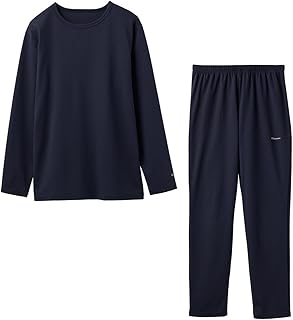 [ベネクス] リカバリーウェア メンズ コンフォートポンチ セットアップ 長袖 ロングパンツ コットン混 8610