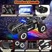 SZJJX Remote Control Car for Kids 3 4 5 6 7+, 20 KM/H High-Speed RC Cars with LED Lights, 2.4GHz 2WD Monster Truck Toys, Rechargeable RC Car, Toy Cars for Girls Boys, Christmas & Birthday Gifts–Black