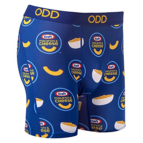 Odd Sox Men's Novelty Underwear Boxer Briefs Junk Food, Pizza, Mac & Cheese Styles3