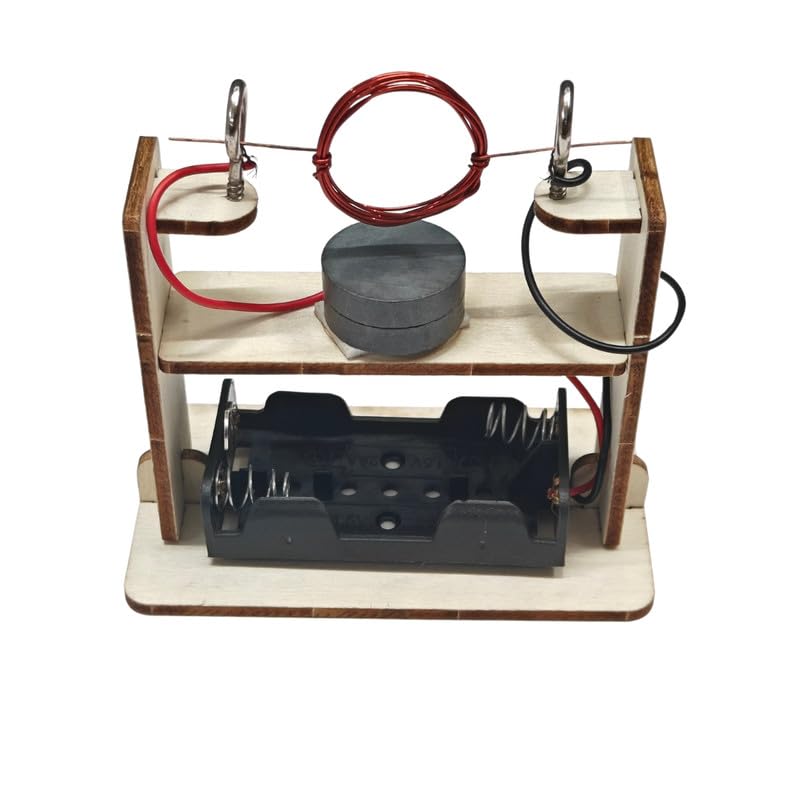ESPtronics Working Model Science Kit Electromagnetic Induction Magnet Electric Motor DIY Physics Experiment Project-picture-13