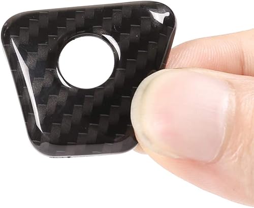 Miniatura 8 de YIWANG carbono Fibra estilo ABS coche interior puerta cerradura cubierta TRIM 4 unids para BMW 5 serie G30 2017 2018 2019 auto Accesorios