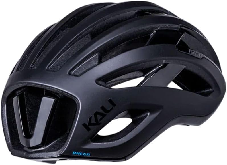 Kali Protectives Grit Road Bicycle Helmet for Adults, Road Bike Helmets for Men and Women; Helmet with Maximum Vents for Urban Road Cycling (Large/X-Large, Solid Matte Black)