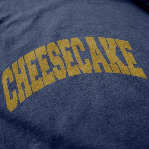 Cheesecake University Crew Sweatshirt, Trendy Novelty Long Sleeve Pullover For Men & Women, Soft Material2
