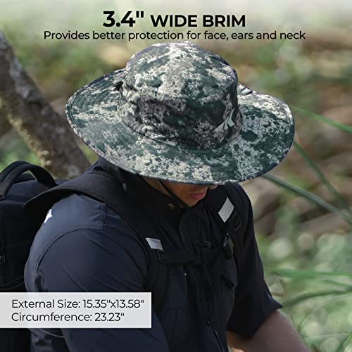 Image of KastKing Sol Armis UPF 50 Boonie Hat - Sun Protection Hat, Fishing Hat, Beach & Hiking Hat, Paddling