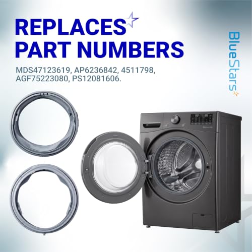 Image of [NEW] BlueStars MDS47123619 Washer Door Seal with Extra Removal Tools