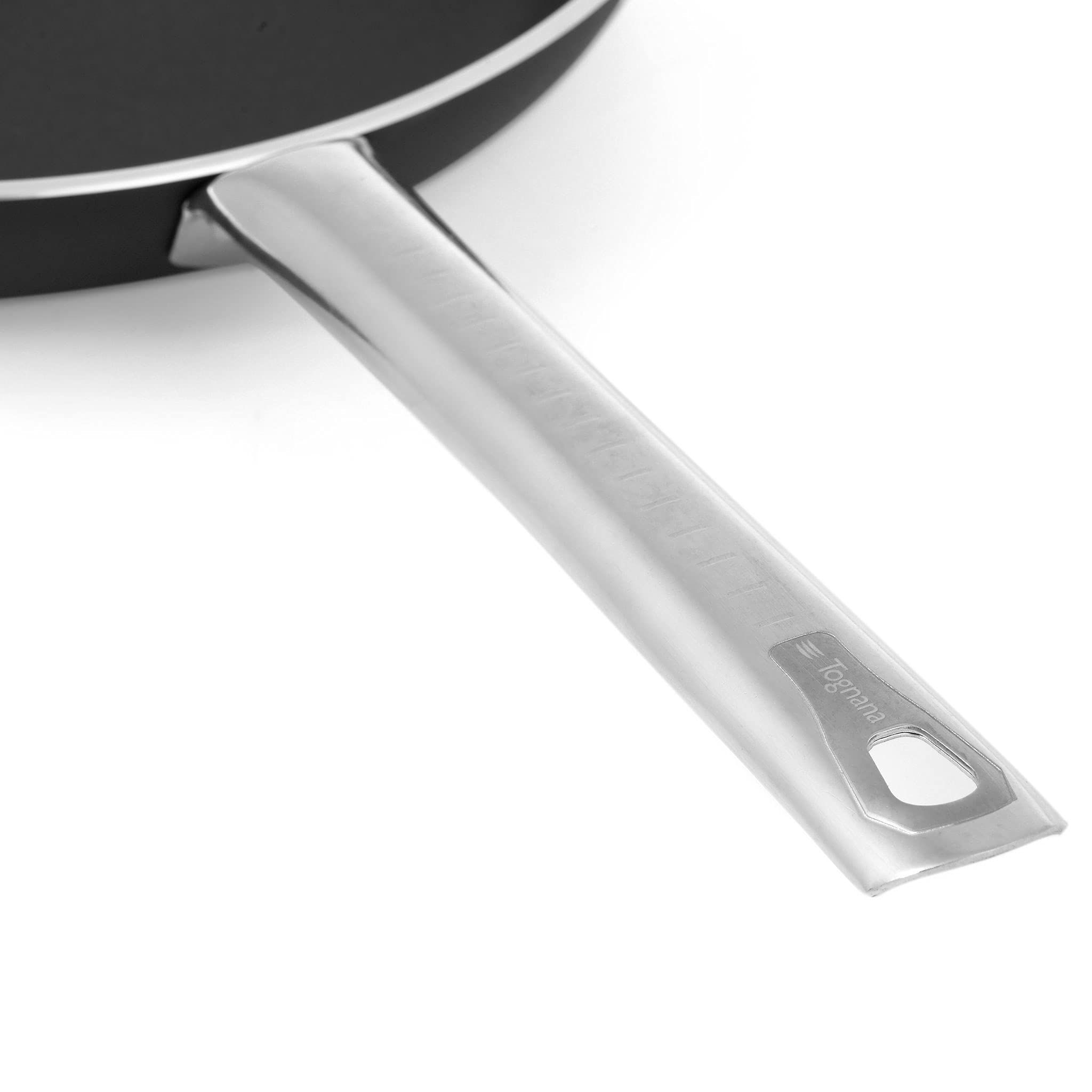 Tognana Pro Diamond Padella 1 manico 28 cm professionale,alluminio, nero