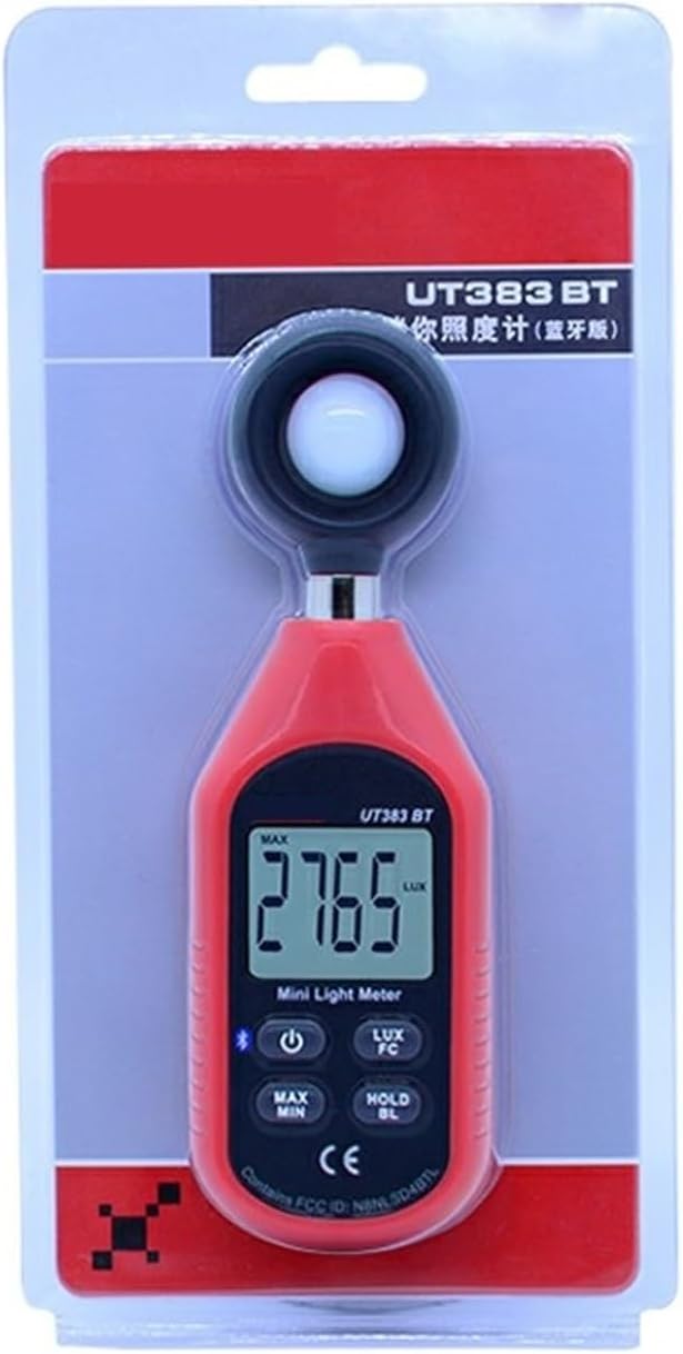 Photographic Light Meters Digital Luxmeter Mini Light Meter Environmental Testing Equipment Handheld Type Luxmeter Illuminometer for Plants Aquarium Light Tester