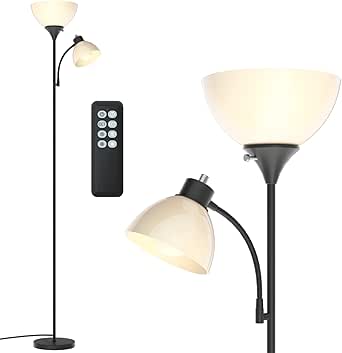 GERGO LED floor lamp with remote control