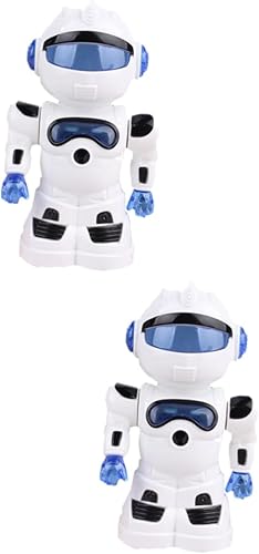 MAGICLULU Sacapuntas robótico de 2 uds., sacapuntas de carbón, sacapuntas de manivela, sacapuntas de lápiz de metal para niños, robótica, productos