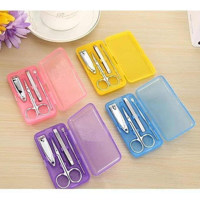 Hasruna Enterprise 3 pcs manicure set, Manicure Pedicure 3 Tools Set Nail Clipper Stainless Steel Professional Nail Scissors Grooming Kits, Pedicure Manicure Tool Set for women, men-image-19