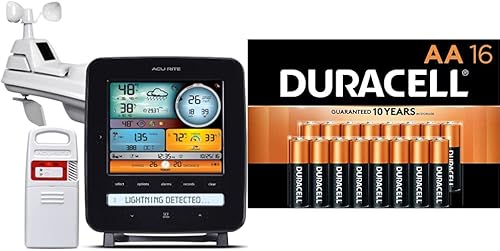 Miniatura 8 de Estación meteorológica AcuRite 01517 Pro con lluvia viento temperatura humedad y tiempo