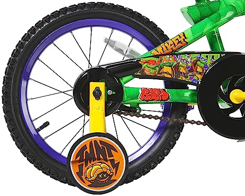 Image of Dynacraft Teenage Mutant Ninja Turtles 16-Inch BMX Bike for Age 5-7 Years