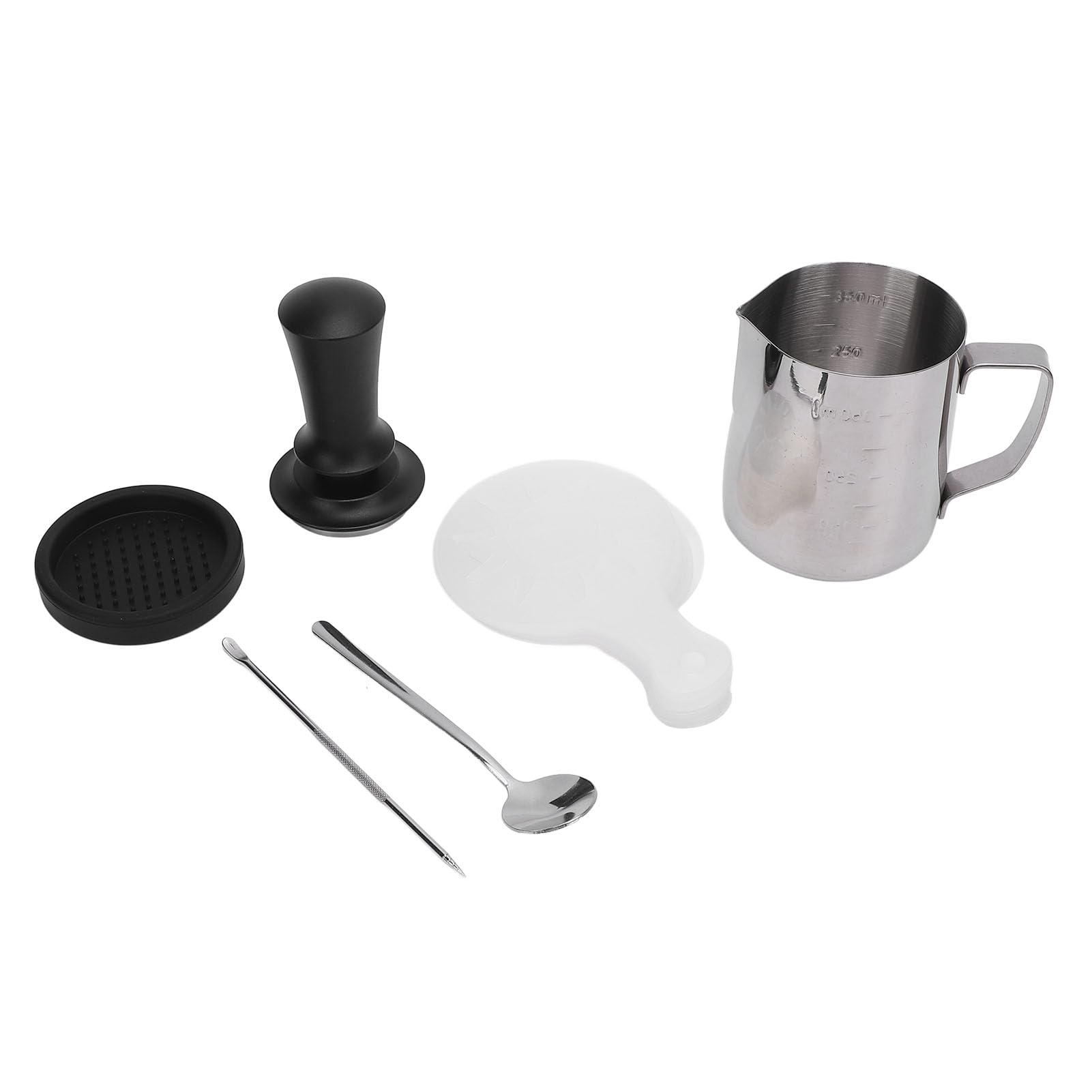 Fdit Set di Tamper per Caffè in Acciaio Inox per Ufficio Domestico,