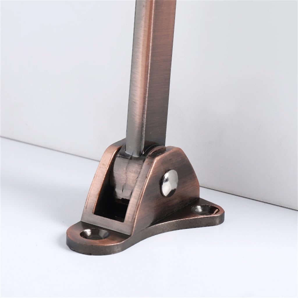 Collisione della porta mobile del fermaporta in gomma del pedale superiore della porta in lega di zinco(Brass)