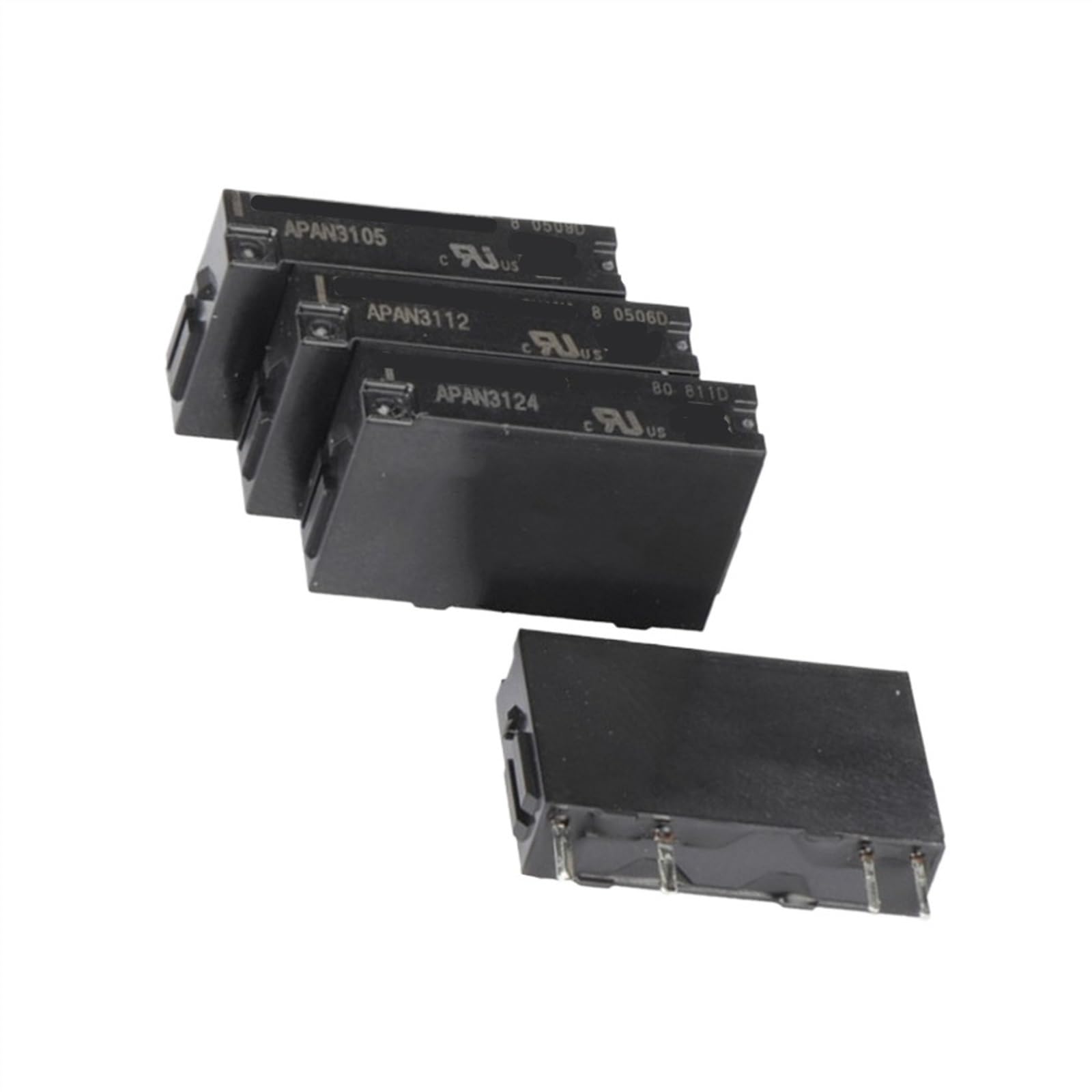 Relais APAN3124 4 broches pour automatisation domotique et circuits de volets roulants